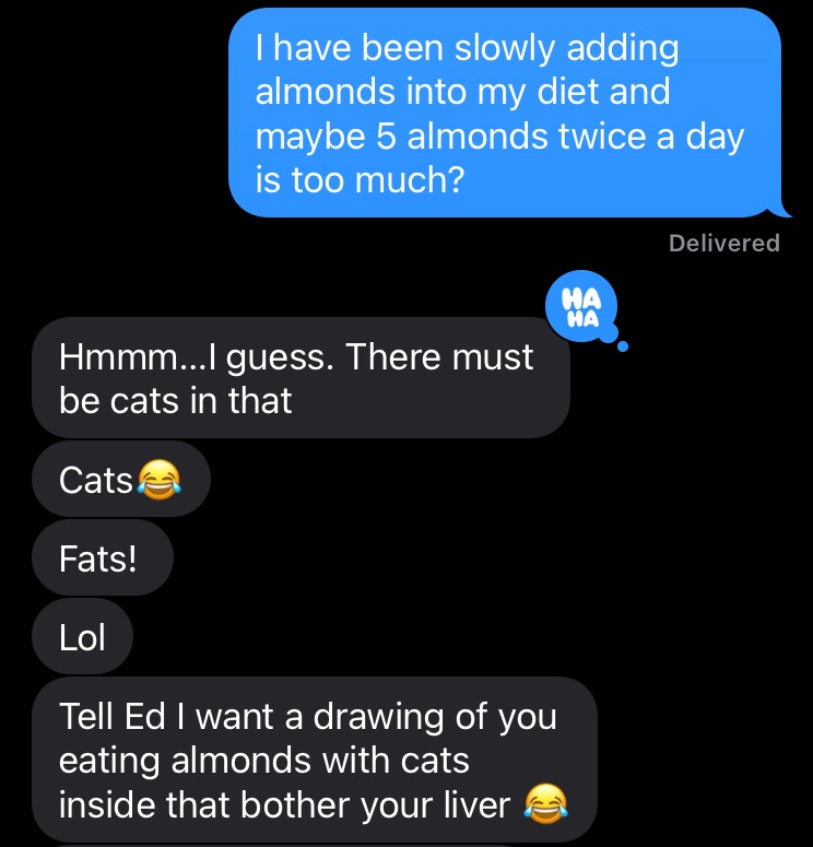 edpas_'s tweet image. How it started… how it ended.

I made this back in January when @lia_pas sent me the screenshot of a conversation between her and a friend.