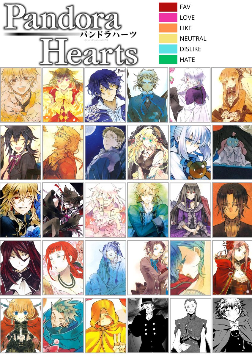 pandora hearts version (with Gil…), have fun! 🥰