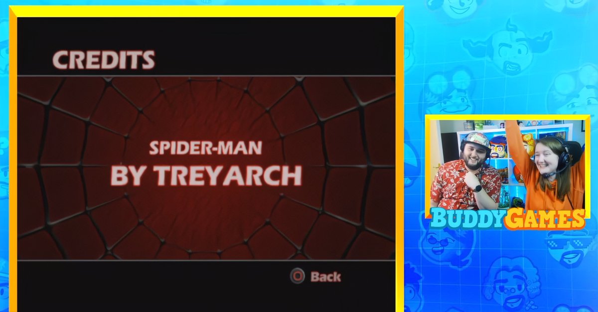 Thank you for watching BuddyGames today!! 

You did it Spider-Man, you saved the day! Tune in this sunday for Watch Dogs Legion where Liam will do a London tour! https://t.co/4IkBfBwkHJ