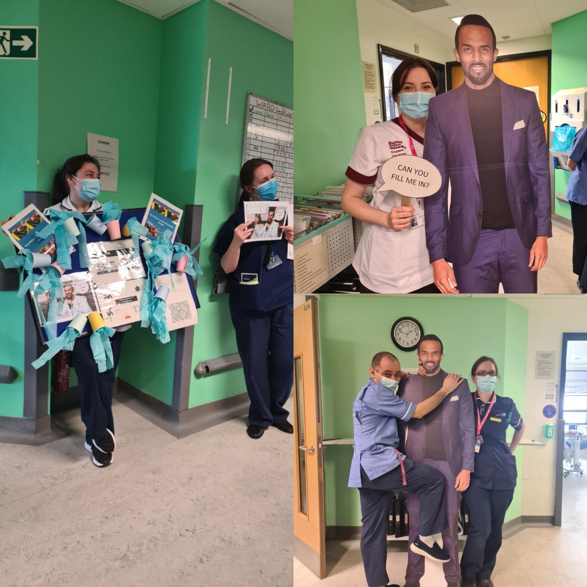 HelenH2022's tweet photo. "Can you fill me in!?" @SFH_Dietitians promoting essential conversations around nutrition &amp; hydration for #nhweek2023 with a particular focus on fluid balance charts. We met some fantastic staff today 🫶🙌 #teamsfh @SFHFT @SFH_ChiefAHP @BDA_Dietitians https://t.co/WcQPunyKwr