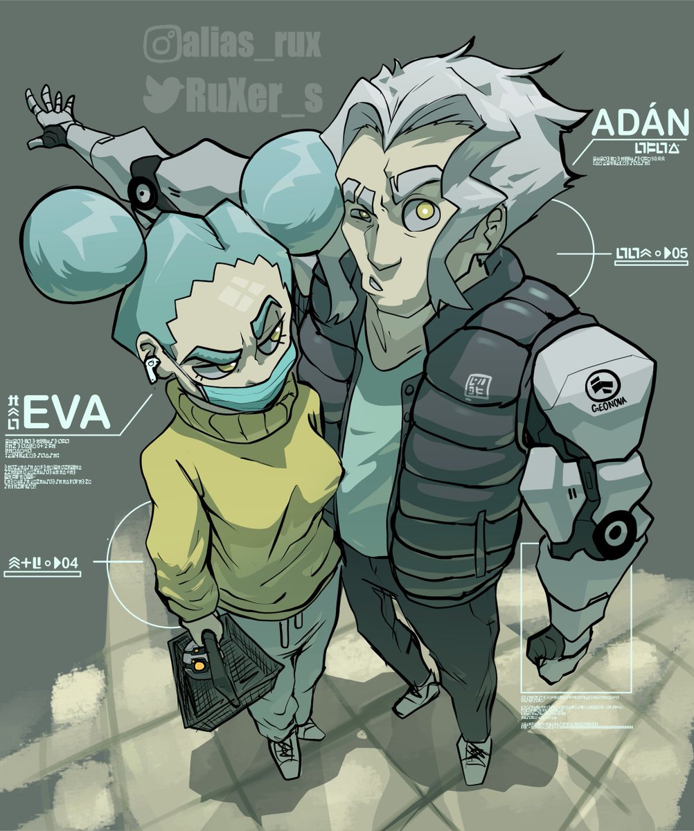 RuXer_s's tweet photo. los hermanitos #art #originalcharacter https://t.co/vob1Gq61cA