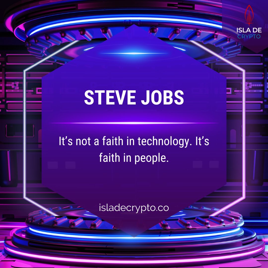 It’s not a faith in #technology. It’s faith in people- Steve Jobs. #Quotes #InspirationalDay