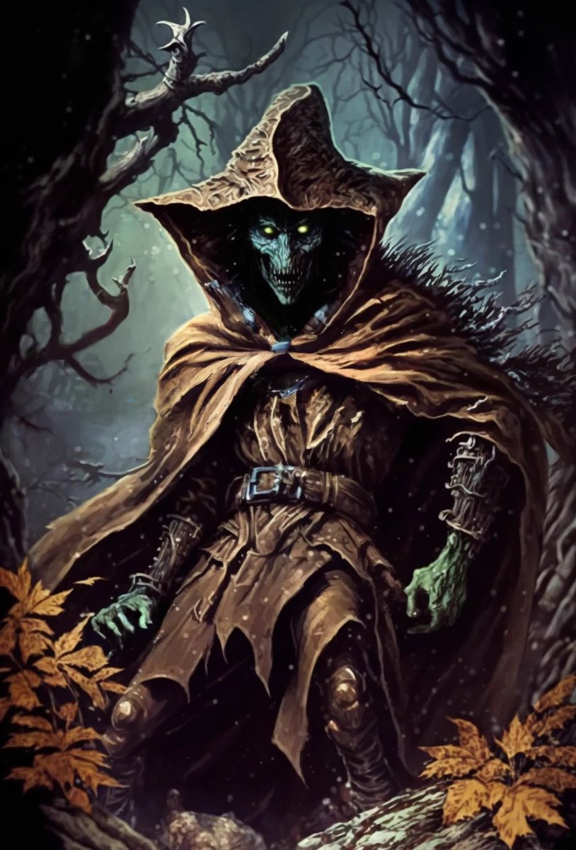 EternalSunrise7's tweet photo. #AiLust The Dark Forest - The Forest Creature XV
Last one, inspired by one of my favourite childhood books - The Forest of Doom:
#aiart #midjourney4 #dalle2 #aiartcommunity #forestcreature #darkforest #forestofdoom #ianlivingstone #fightingfantasy https://t.co/soijUUzfCz
