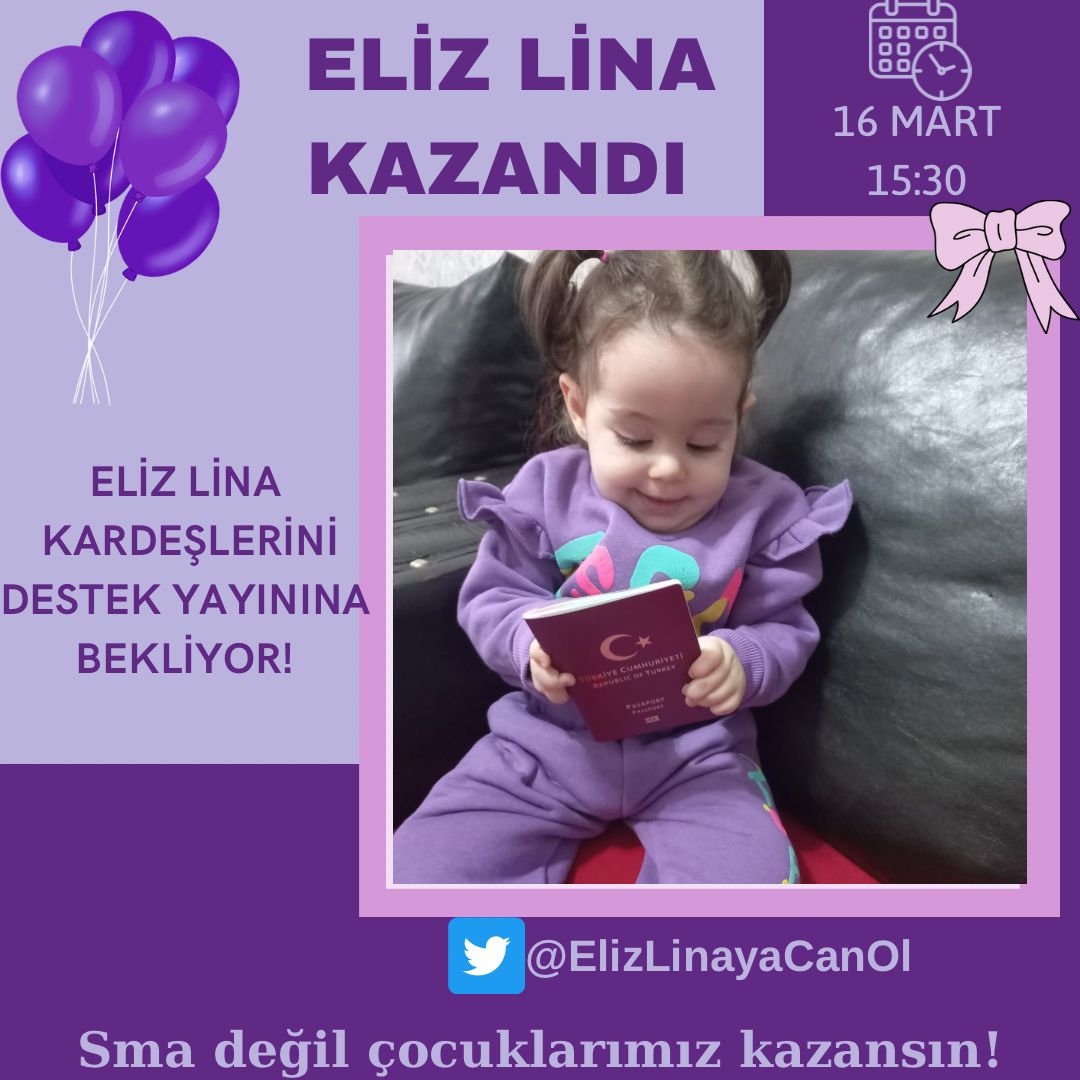 sma_aliemir's tweet photo. SEVGİLİ SMA GÖNÜLLÜLERİ VE DESTEKÇİLERİMİZ 
🙏🏻💜

BUGÜN SAAT 15.30 da, 
KAMPANYASI BİTEN @ElizLinayaCanOl
BEBEĞİMİZ KARDEŞLERİNE DESTEK OLACAK 🙏🏻

ODAMIZA DAYANIŞMAYA BEKLİYORUZ. 

SMA DEĞİL ÇOCUKLARIMIZ KAZANSIN 💜

#TaksimİlkyardımsızOlmaz #tarafsizbölge #SGKPersoneli Orbán https://t.co/UC20bKUS78