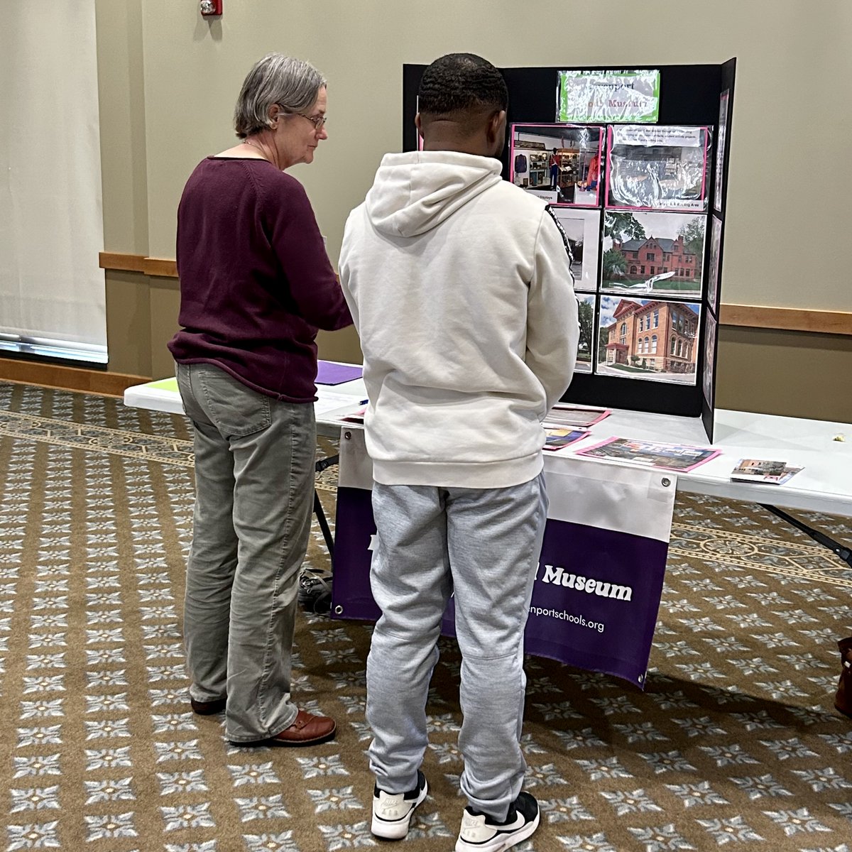 Yesterday, students connected with local employers at the Exploring Careers in Art &amp; Museum Studies event. Three of our employer guests were Ambrose alumni, and we're so happy to see Bees return to campus and share their professional wisdom with current students.