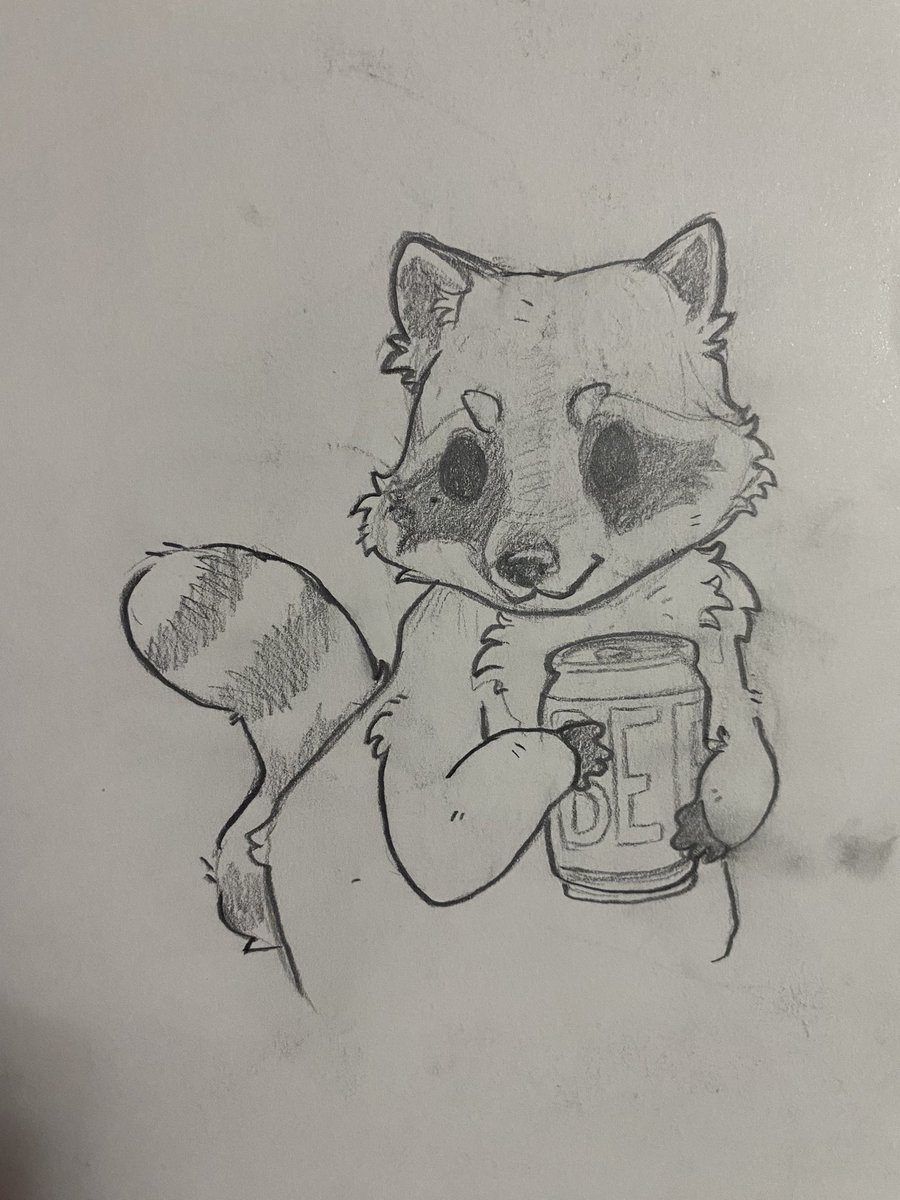 ellsnyx's tweet photo. raccoons in my sketchbook https://t.co/6oGuSo30eb