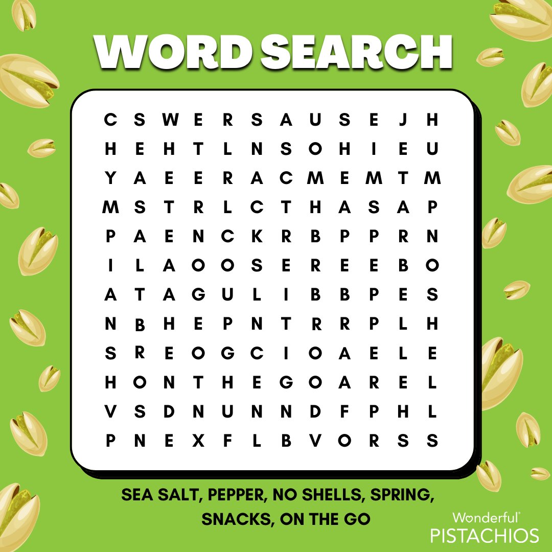 It’s #wordsearchwednesday! Can you spot this month’s hidden words? Hint: It’s our new flavor! 👀🧂