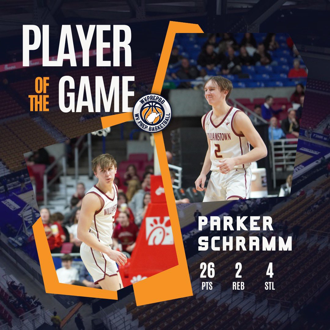 Our player of the game is Parker Schramm. He finished with 26 points, 2 rebounds, and 4 steals. <a href="/ParkerSchramm2/">Parker Schramm</a>
