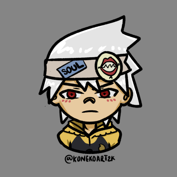 KonekoArt1's tweet photo. Stickers de Soul Eater :3333♥

#soul #souleater #maka #chrona #anime #crona #kawaii #sketch #clipstudiopaint #clipstudio #medibang #medibangpaint #toolsai #paintoolsai #wip #doodle #fanart #digital #digitalart #colorfull #shinigami #draw #drawing #arte #draws #dibujos https://t.co/roSOLSnwvW