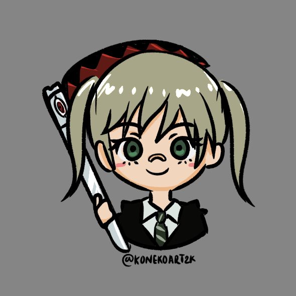 KonekoArt1's tweet photo. Stickers de Soul Eater :3333♥

#soul #souleater #maka #chrona #anime #crona #kawaii #sketch #clipstudiopaint #clipstudio #medibang #medibangpaint #toolsai #paintoolsai #wip #doodle #fanart #digital #digitalart #colorfull #shinigami #draw #drawing #arte #draws #dibujos https://t.co/roSOLSnwvW