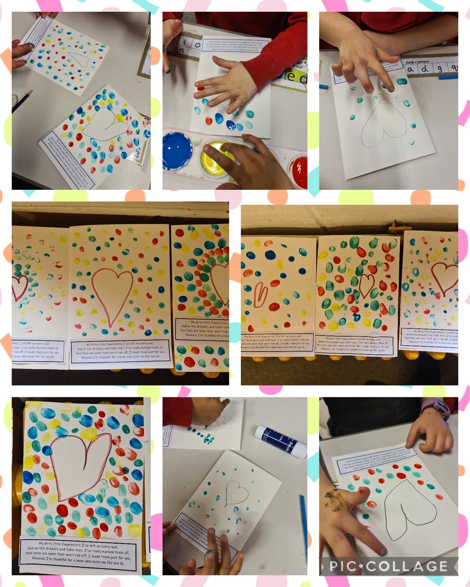 eveswellprimary's tweet photo. Year 1 and 2 loved creating special cards today in Art club. They used their own fingerprints to create their cards. Da iawn pawb π #expressivearts #creativecontributor https://t.co/dL9A48GtkT