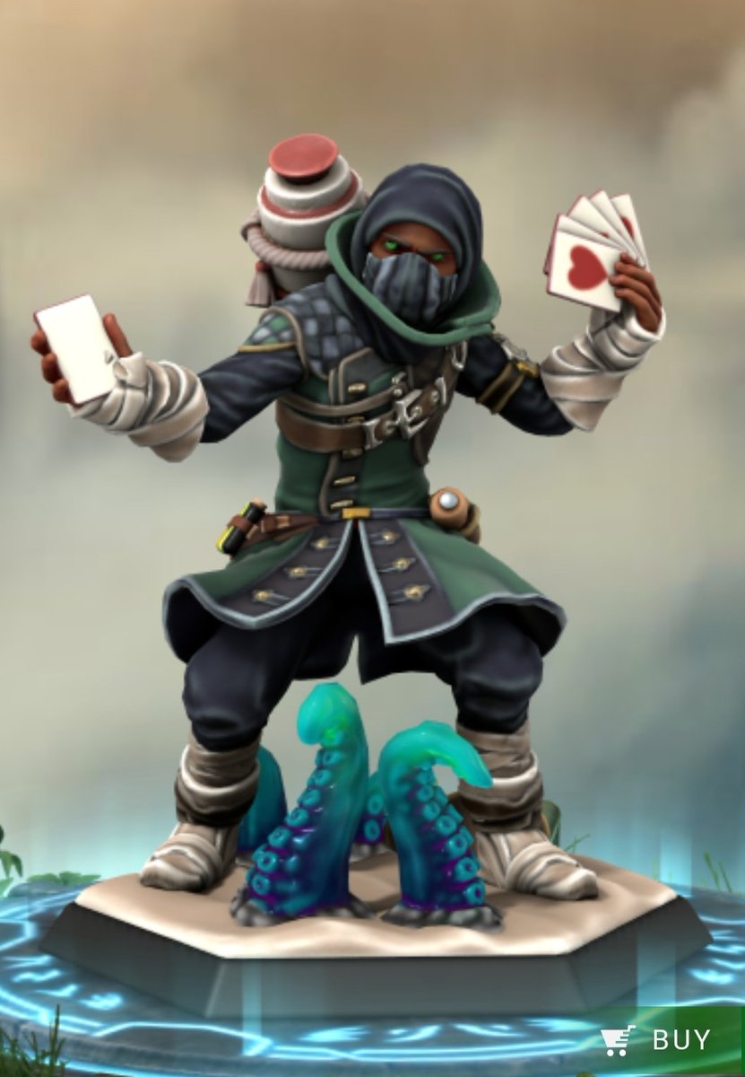Fingers crossed that i actually get to play with this baddie lol 
.
#heroforge #kakuzu #dnd