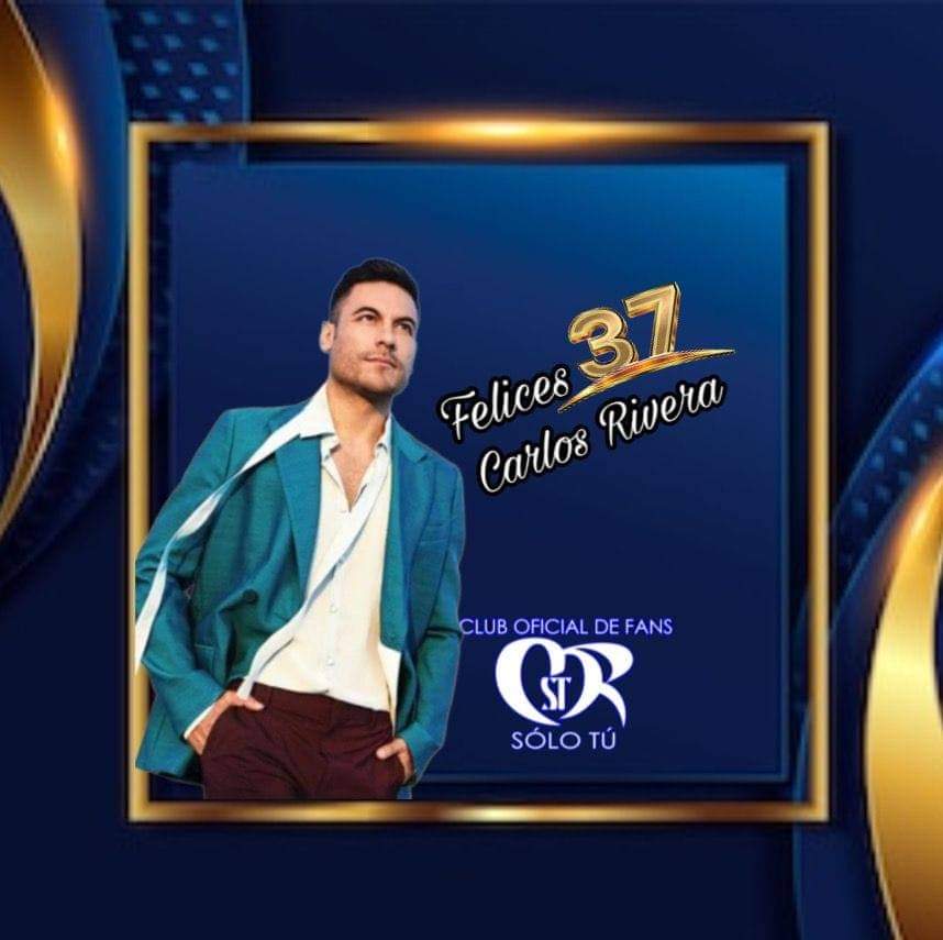 Lupis_STMX's tweet photo. Feliz cumpleaños @_CarlosRivera que tus días estén llenos de bendiciones y de tanto amor como el que nos das a tus #Riveristas #Felices37CarlosRivera @ClubSoloTu 💙 https://t.co/bEsNcdLNeH