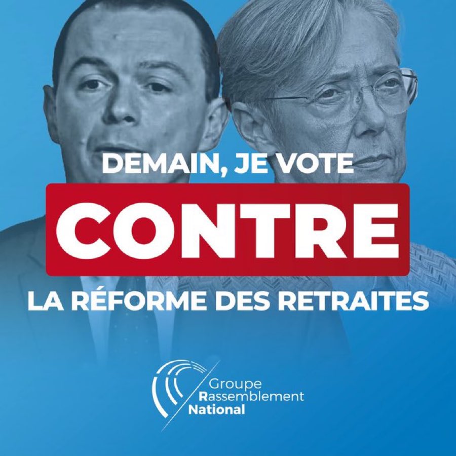 Jeudi 16 mars, je voterai en conscience CONTRE l’injuste #ReformeDesRetraites. Les #Français avaient abondé avec leurs impôts le Fonds de Réserve des Retraites destiné à compenser les effets du déséquilibre démographique. Les gouvernements UMP, PS, LREM l’ont pillé depuis 20 ans!