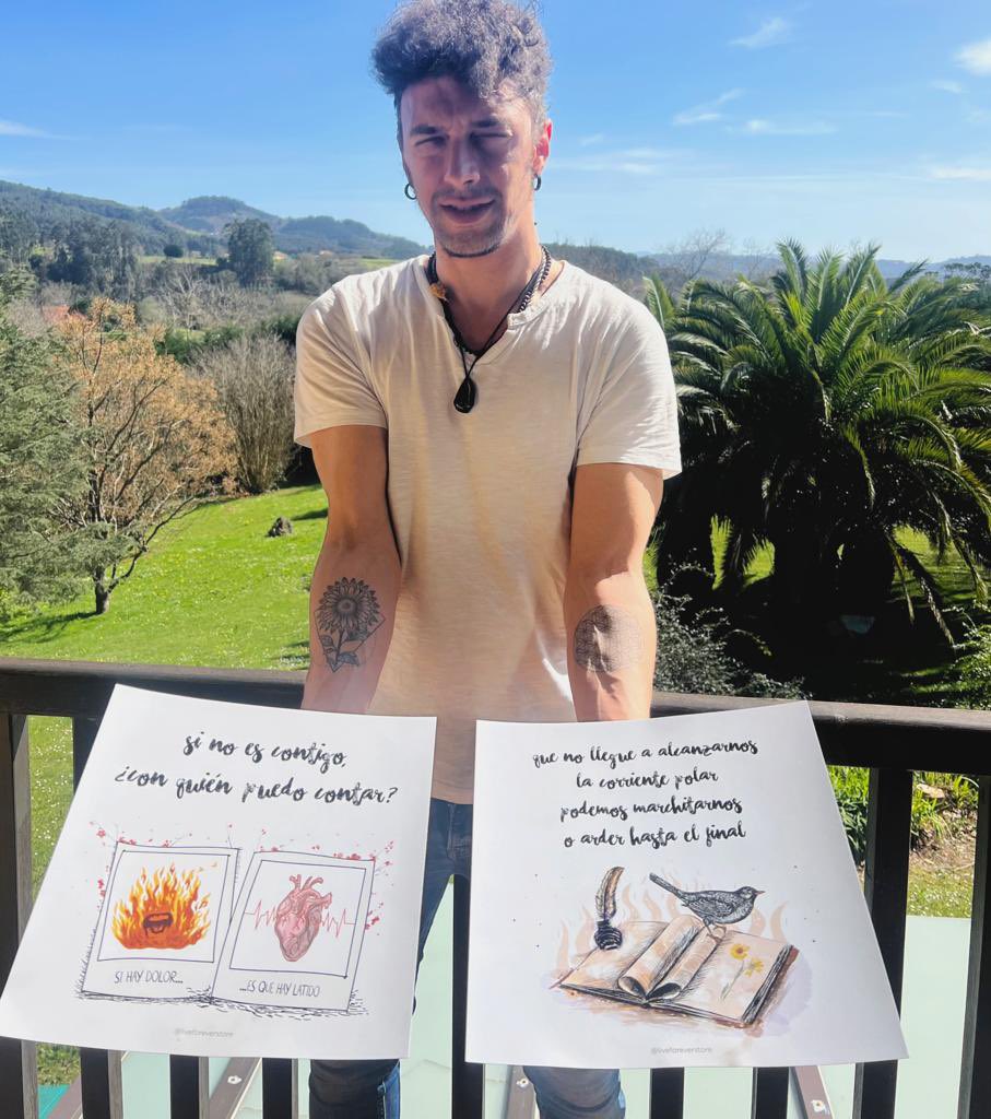 shinovaoficial's tweet photo. Qué bonito que nuestras canciones puedan inspirar otras formas de arte, gracias @liveforeverstore por plasmar nuestras letras en tus ilustraciones ♥️✨ https://t.co/gh3rE0uz0f