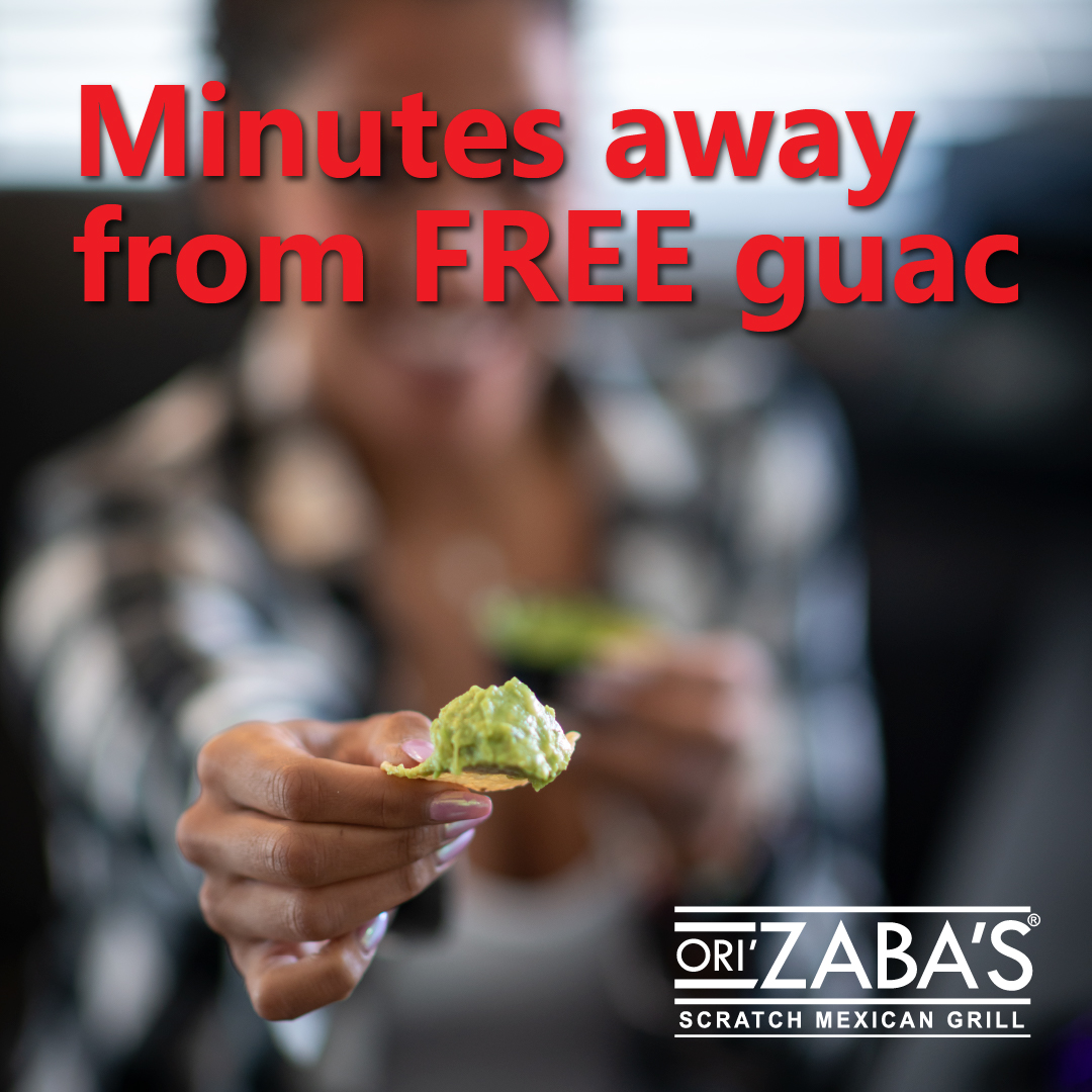 🥑 You're 2 minutes away from free chips and guac. Download Ori'Zaba's ZIP App now and get a free appetizer on us. Seriously. Right now. 

You can't afford not to get Ori'Zaba's ZIP App! 
👉 bit.ly/3ChNVP5 

#ZIP #rewards #freefood #perks #HechoFresco #OriZabas