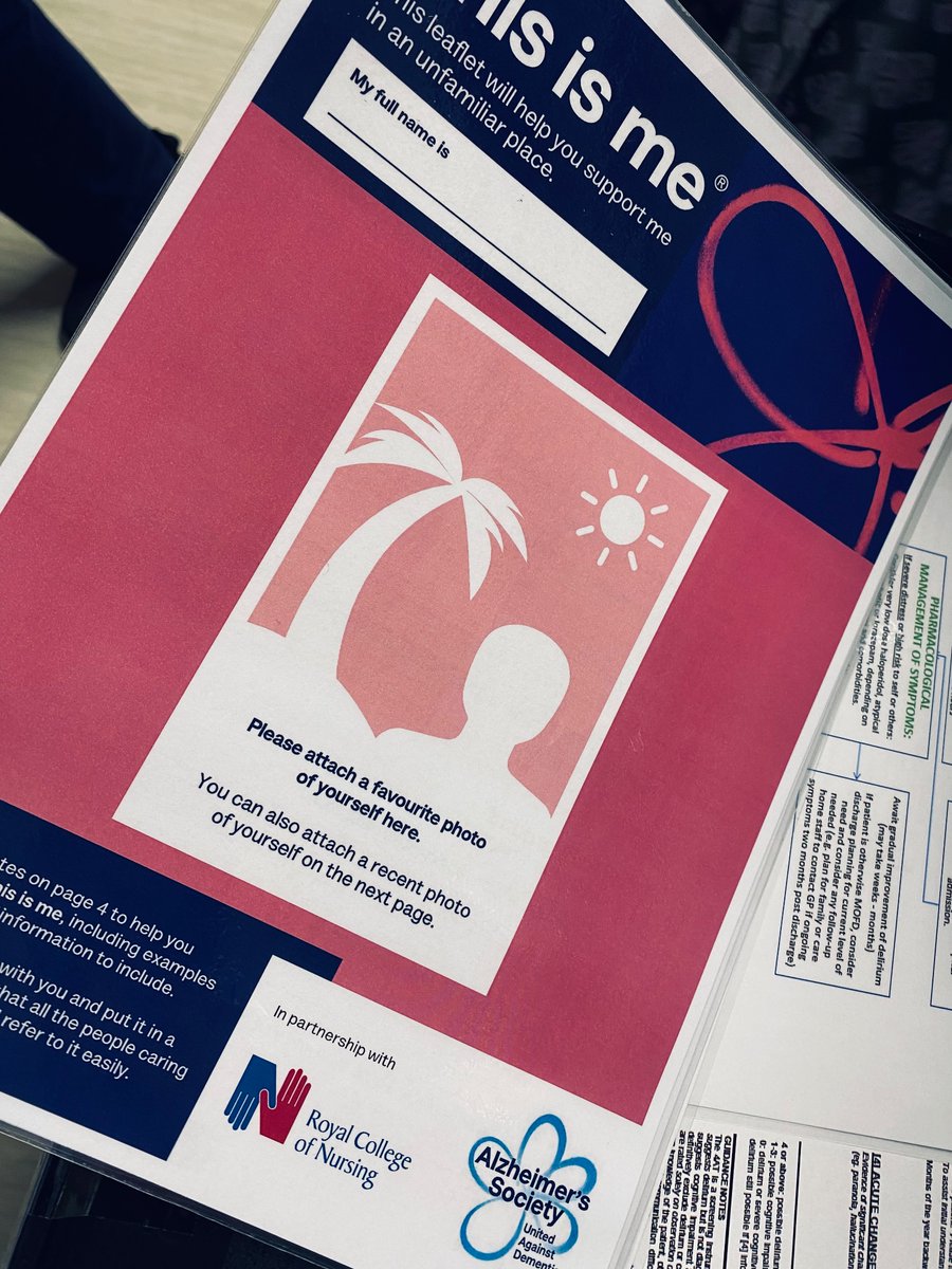 EducationDivB's tweet photo. Delirium - A sudden change  to persons mental state: Understanding and treating the causes is key. 
Raising  awareness / New Trust Policy / Screening / Patient Centred  Care
#deliriumiseveryonesbusiness 
#WDAD2023 https://t.co/PSKssBRVzy