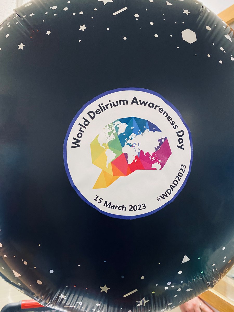 EducationDivB's tweet photo. Delirium - A sudden change  to persons mental state: Understanding and treating the causes is key. 
Raising  awareness / New Trust Policy / Screening / Patient Centred  Care
#deliriumiseveryonesbusiness 
#WDAD2023 https://t.co/PSKssBRVzy