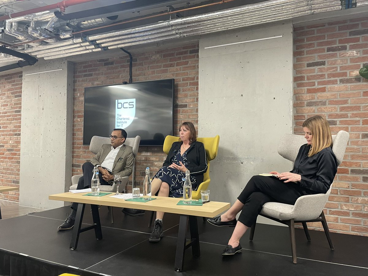 Great to be attending the Presidents event with insights on technical professionalism, inclusivity and skills from Mayank and Gillian <a href="/bcs/">BCS, The Chartered Institute for IT</a> this evening  <a href="/RashikParmar/">RashikParmar MBE</a> <a href="/cyberchampions/">Cyber Champions</a> <a href="/templarexecs/">Templar Executives</a>