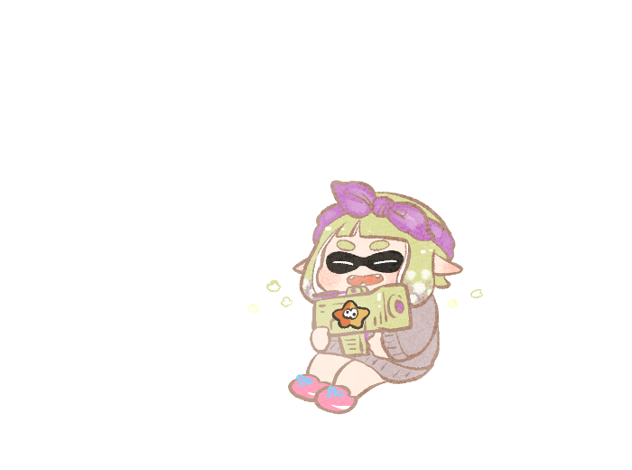 インクリング ,イカガール(スプラトゥーン) 「」|にくおのイラスト