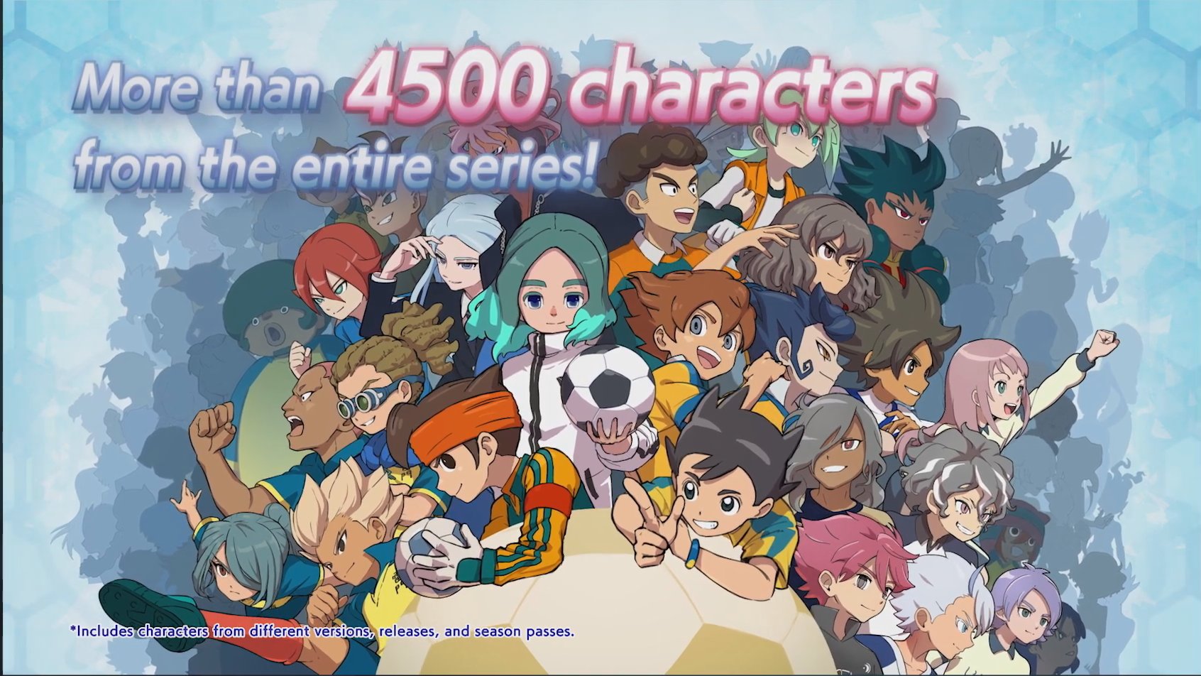 All characters of all seasons of Inazuma Eleven