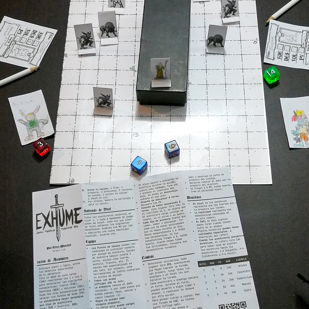 RolePerSecond's tweet photo. 🎲 Me hace muy feliz enterarme de como los jugadores de #exhumerpg lo están usando en sus mesas de juego 🙏 Estas son algunas fotos que me han hecho llegar y puedo asegurarles que este es uno de los sentimientos más lindos que uno puedo tener como diseñador de juegos 🖤 https://t.co/DP0xgtaTJU
