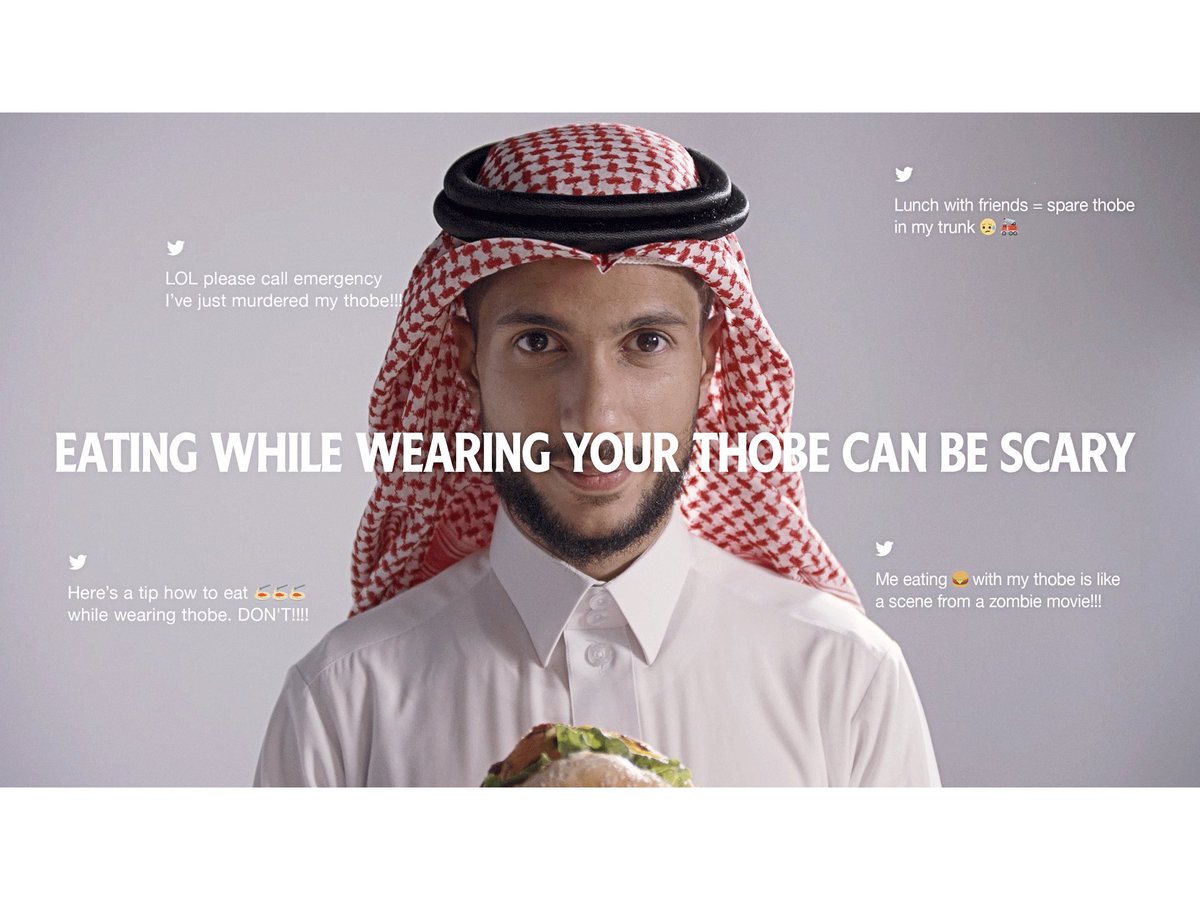 Wunderman Thompson Dubai
wins the Dubai Lynx Grand Prix Brand Experience &amp; Activations for Heinz's ‘The Unstainable Thobe’ campaign.

#Dubailynx2023 #Dubailynx #creativeadvertising 
cc: @wunthompsonmena <a href="/WunThompson/">Wunderman Thompson</a> 

arabadonline.com/en/details/ads…