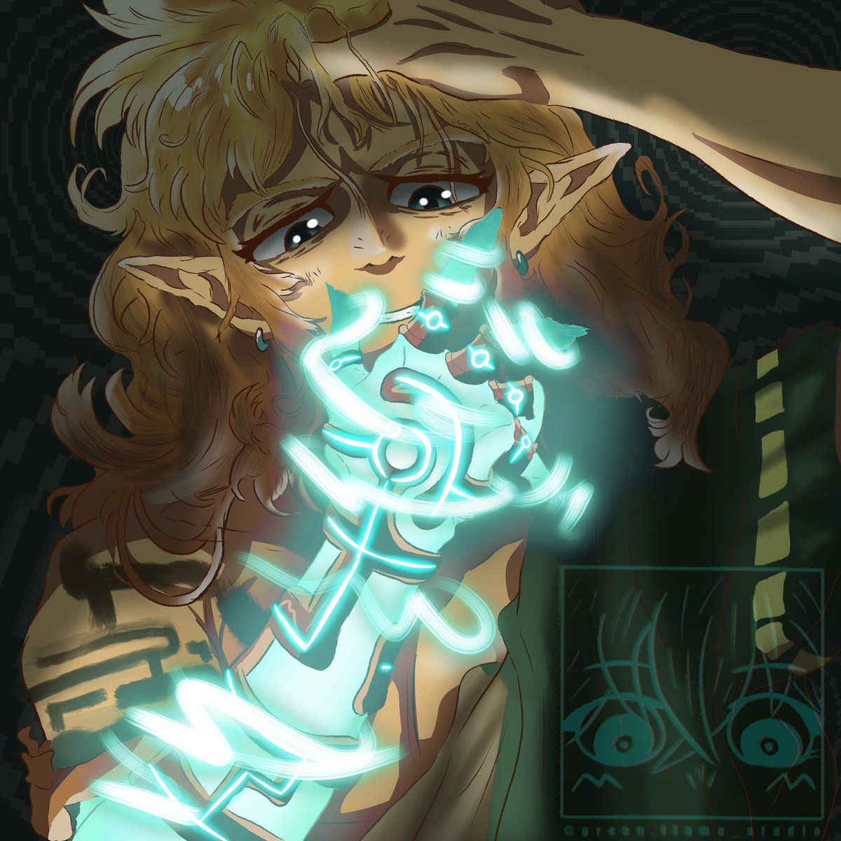 greendoodle_'s tweet photo. And one more #thelegendofzeldatearsofthekingdom fanart uwu https://t.co/6QEqSntSvh