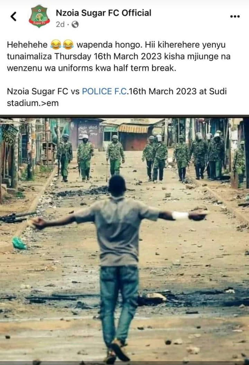 Weldon93768786's tweet photo. @kenyapolicefc @748AirServices @betikaKe Hey team kubwa@kpfc have you seen this?? we need a counter on the same asap https://t.co/JXIovDjwxn