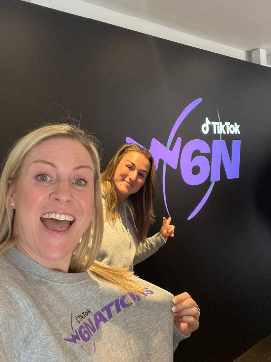 SiwanLillicrap's tweet photo. Epic day @Womens6Nations with @nolli15 . Some amazing stuff happening, it is going to be one amazing campaign. Can’t wait to support it.
#TikTokW6N #SixNationsRugby #AwakenAnticipation #OurChange https://t.co/AB7M7ApNbQ