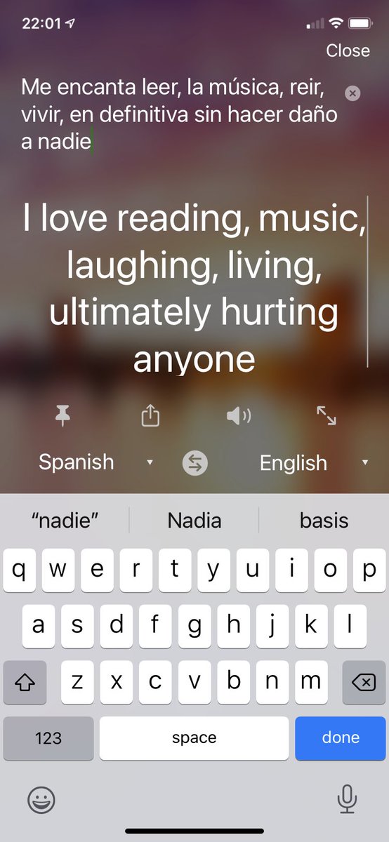 AreArePee's tweet photo. Either my translation tool is malfunctioning or this Tinder chica is one to hold 😜 #scarytinderdates https://t.co/6TLZiQWl5z