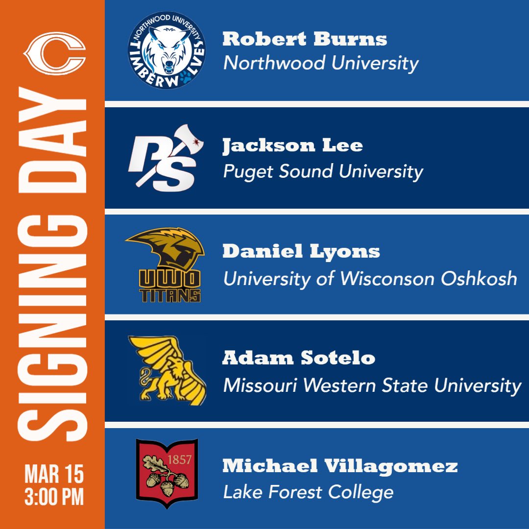 Please join us today in the Condon Center at 3pm for signing day 🦅!