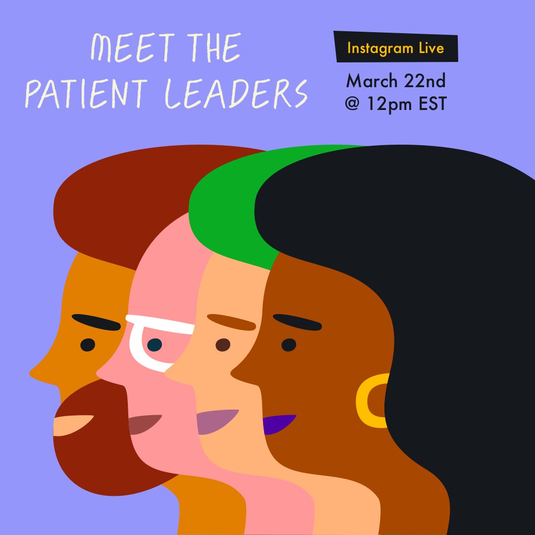 Join us next Wednesday, March 22nd, for our community's first-ever Instagram Live event, where you can listen to three of our amazing Patient Leaders discuss all things epilepsy! You don't want to miss it! ⁠