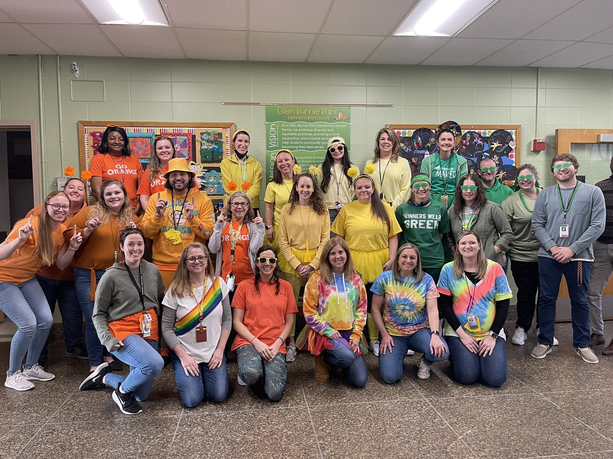 We love a good spirit day at GBPE! <a href="/gbparkaacps/">Glen Burnie Park</a> <a href="/AACountySchools/">AACPS</a>
