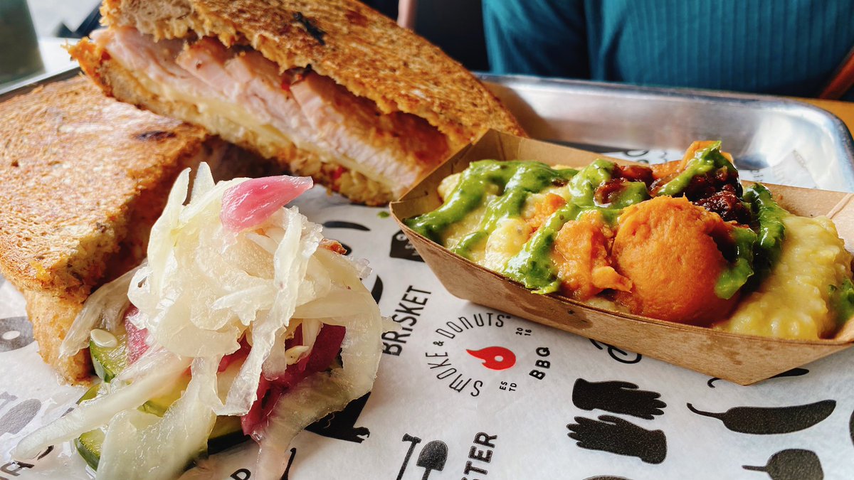 I had BBQ and donuts for lunch today. What did you have?