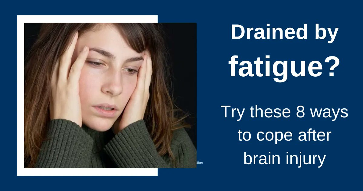 Fatigue is one of the most commonly reported effects of a brain injury. Check out our 8 ways to cope with fatigue: headway.org.uk/about-brain-in…