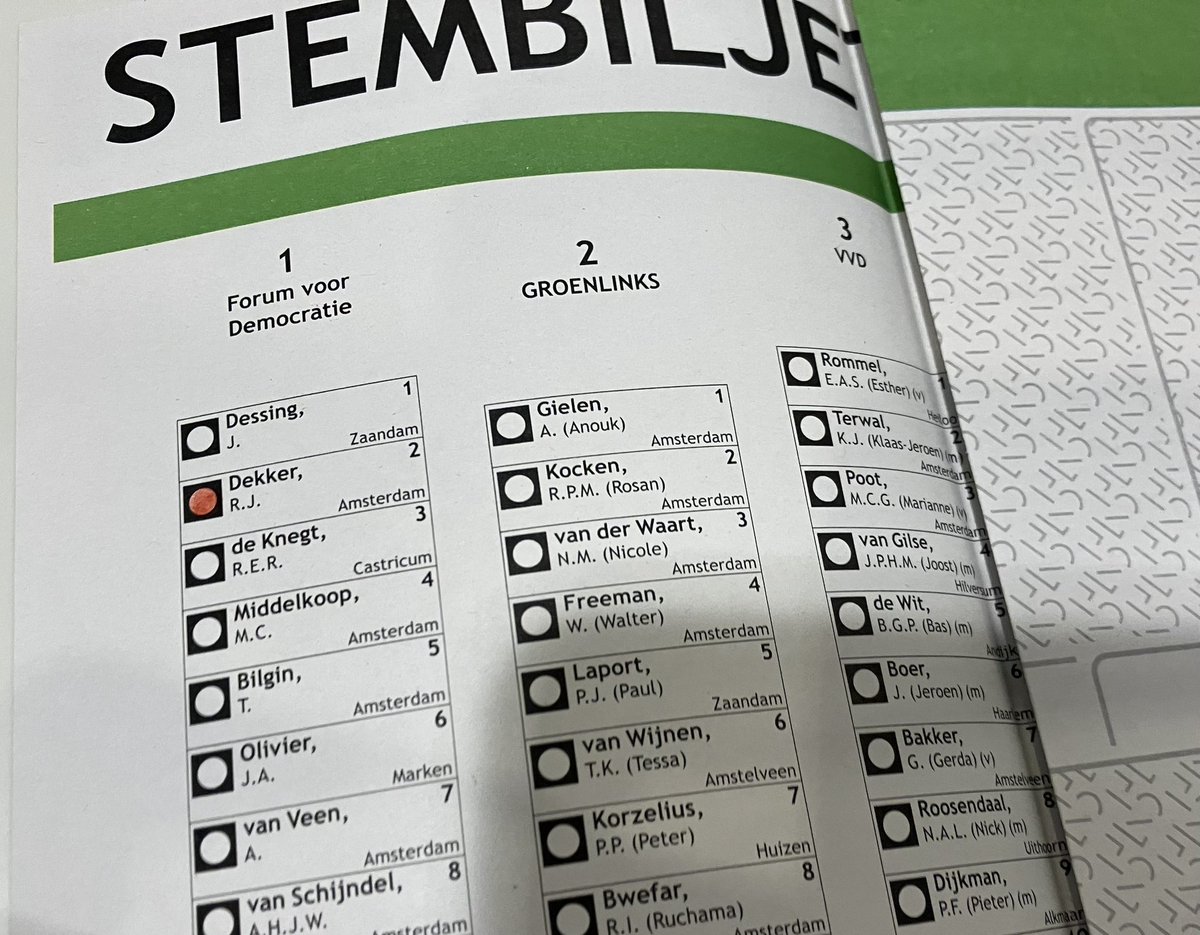 Twee stuks @fvdemocratie! 👊🏻😎👍🏻 #verkiezingen15maart #provincialestaten #kiesfvd #stemfvd #fvd #burgerplicht