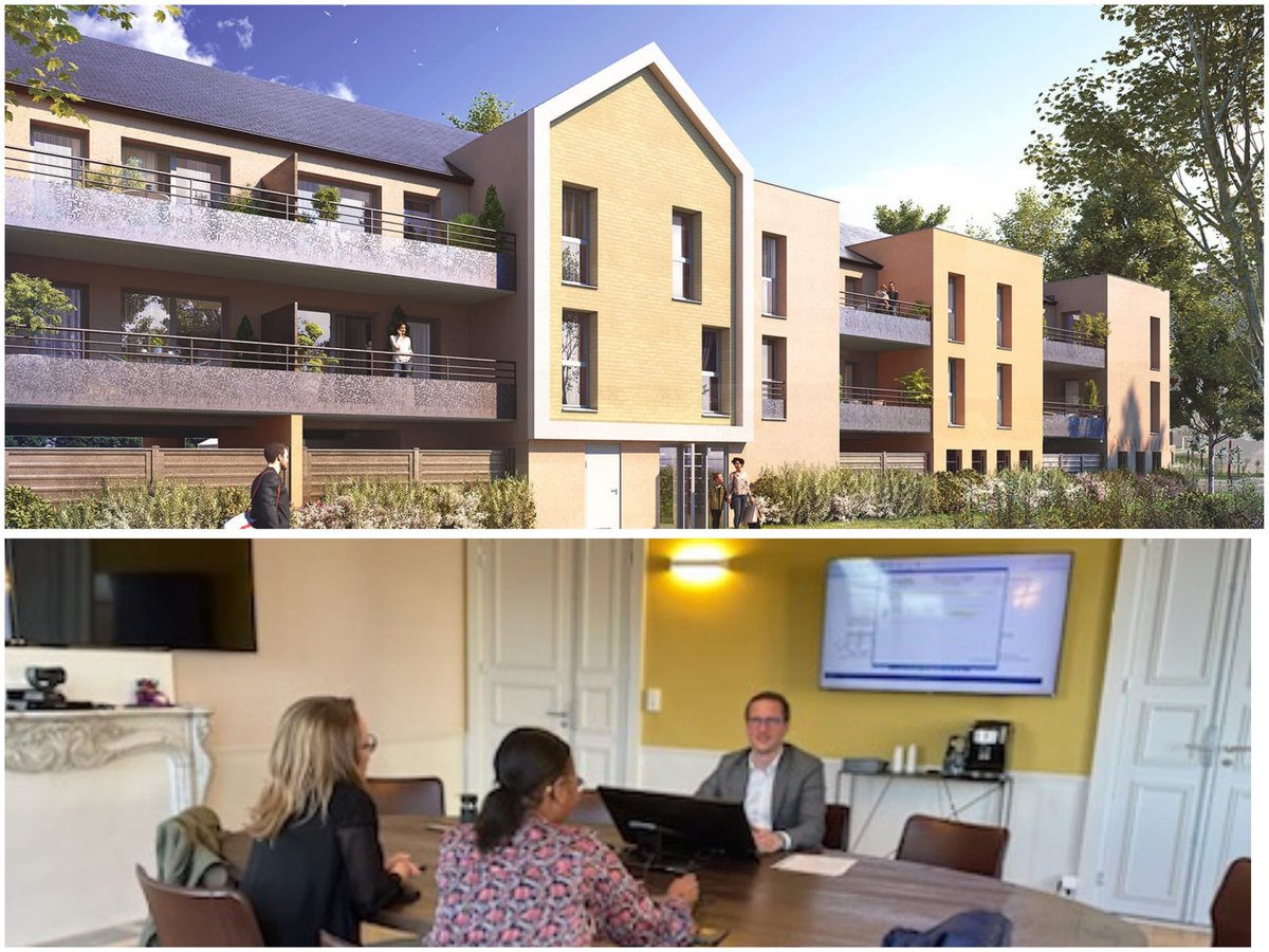 ValloireHabitat's tweet photo. [Les BoRéaleS de Saint-Pryvé]
#ValloireHabitat #ActionLogement a reçu chez le notaire #Norial un nouveau client pour la réservation d'un appartement 
❇️commercialisé en #BRS pour bénéficier d'un prix attractif
❇️Appartement de qualité 
❇️Matériaux biosourcés
❇️Économe en énergie https://t.co/GSkRNNRF60