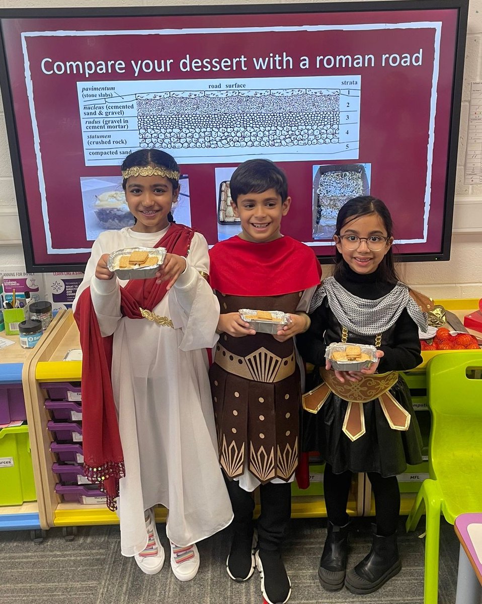 olive_bburn's tweet photo. Year 2 children have had a great #superlearningday on the Romans. They've enjoyed learning activities: including collecting facts, tasting and making Roman food and making their own shields.
#History
#WeAreStar https://t.co/MwU9Rb3g0f