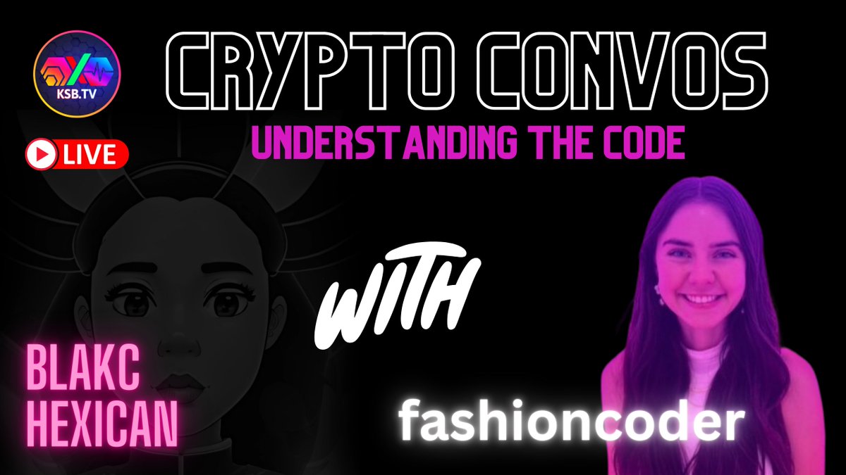 justbeingBlaKc's tweet image. Let's take a look at the #HEXcode with @fashioncoder6 🔎👀
🕛 Live at 12pm PST
Watch Here: youtube.com/live/6ekpkh819…