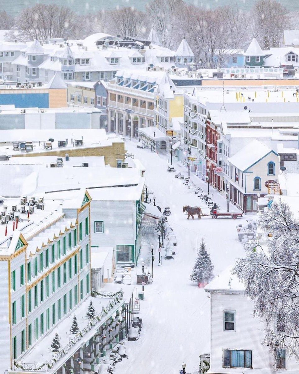 MustangLounge's tweet photo. Mackinac Island ❄️🐴
📷 Katharine Rose Witt
#puremichigan #puremackinac https://t.co/NDarUZwUH9
