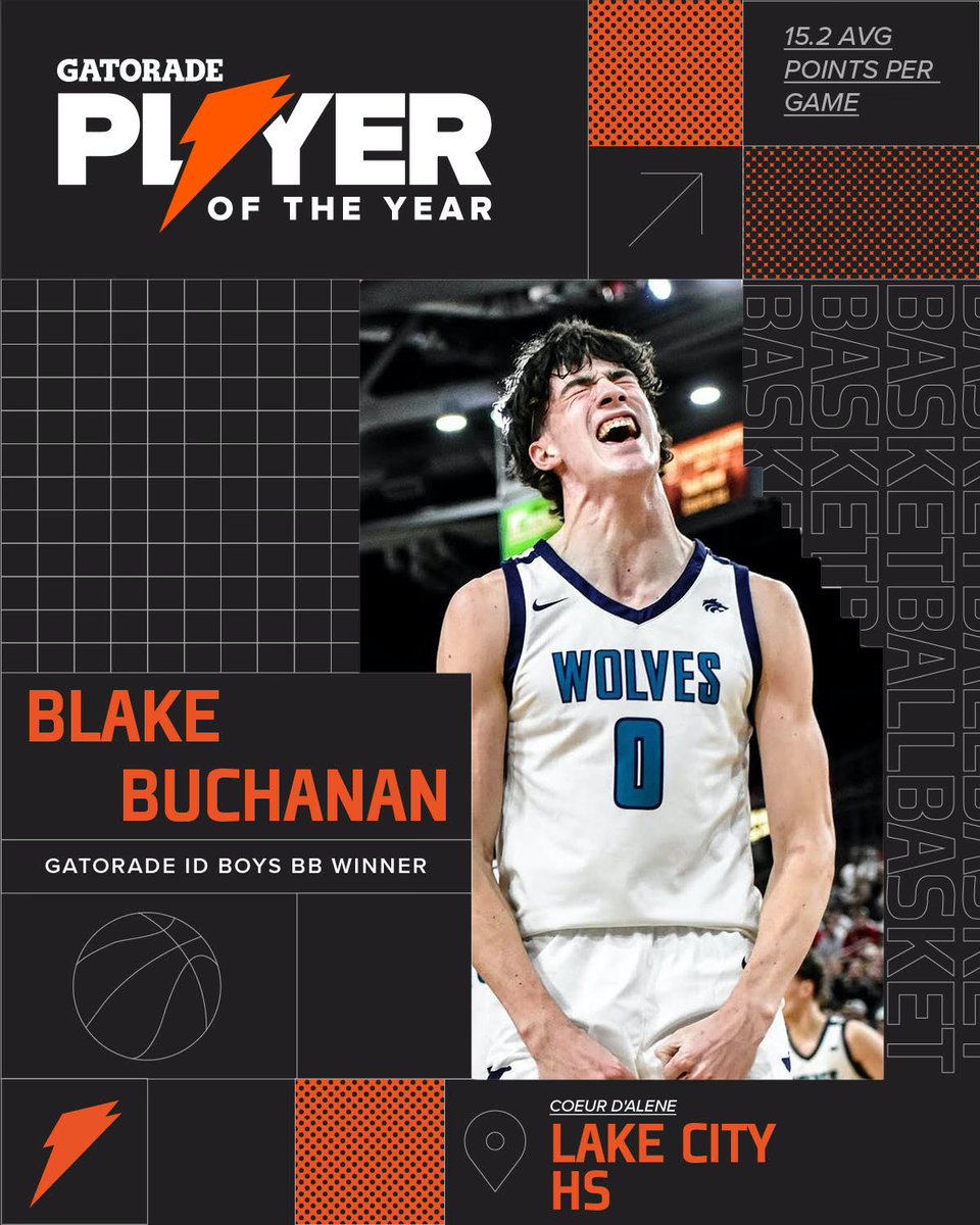 Idaho Gatorade Player of the Year !! <a href="/Gatorade/">Gatorade</a>