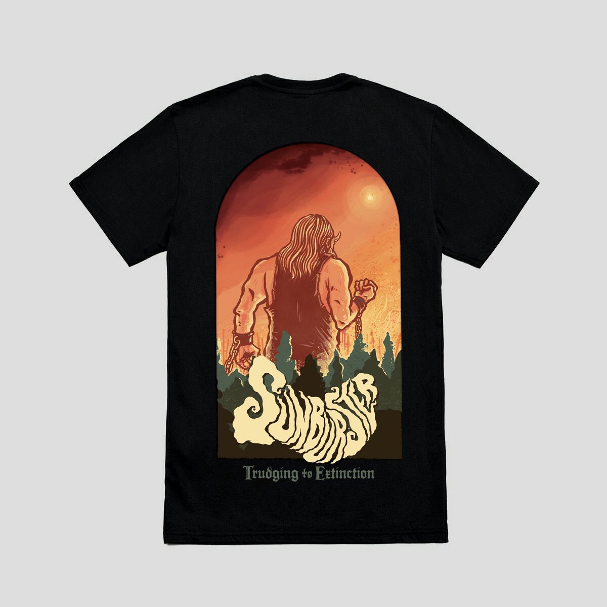 KH027, the first KH release of ‘23, is here, &amp; we’re stoked to announce that it’s the new blistering release from Sunburster ~
 ‘Trudging to Extinction’ ~ out 5/5 💀 

You can hear the first single &amp; preorder NOW via <a href="/dbmagazine/">Decibel Magazine</a> 

decibelmagazine.com/2023/03/15/tra…

Art by @brunofsky