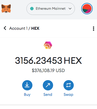 SimonFUTURE2's tweet photo. #hex #crypto #metamask Ughh, this almost got me hahaha You almost got me. #decimalPoints Who needs Decimal Points, right? https://t.co/uhgdvUIfUN