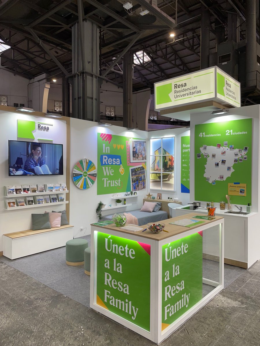 ComunidadResa's tweet photo. 1r día de @saloensenyament en @Fira_Barcelona ✅
Conoce las opciones de alojamiento que ofrecemos, descubre la #ResaLife y ¡participa en la ruleta de premios! 🎁
📍 Estamos en el Pabellón 1, Stand 632, ¡ven a vernos antes del domingo!
#ResidenciasResa #ResidenciaUniversitaria https://t.co/KShPbPh21S