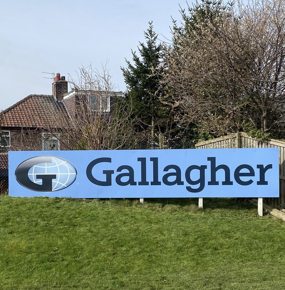 New sponsorship boards looking great ahead of the season that is just four weeks away.