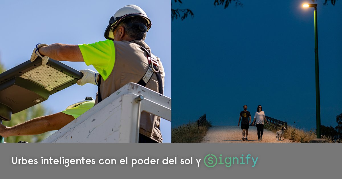 ¿Sabías que 15 luminarias solares ahorran suficiente energía para alimentar un coche eléctrico o un hogar durante un año? Conócelas aquí 👉 signify.co/3FmxvHi

#EficienciaEnergética #IluminaciónSolar #AvanzamosConSignify