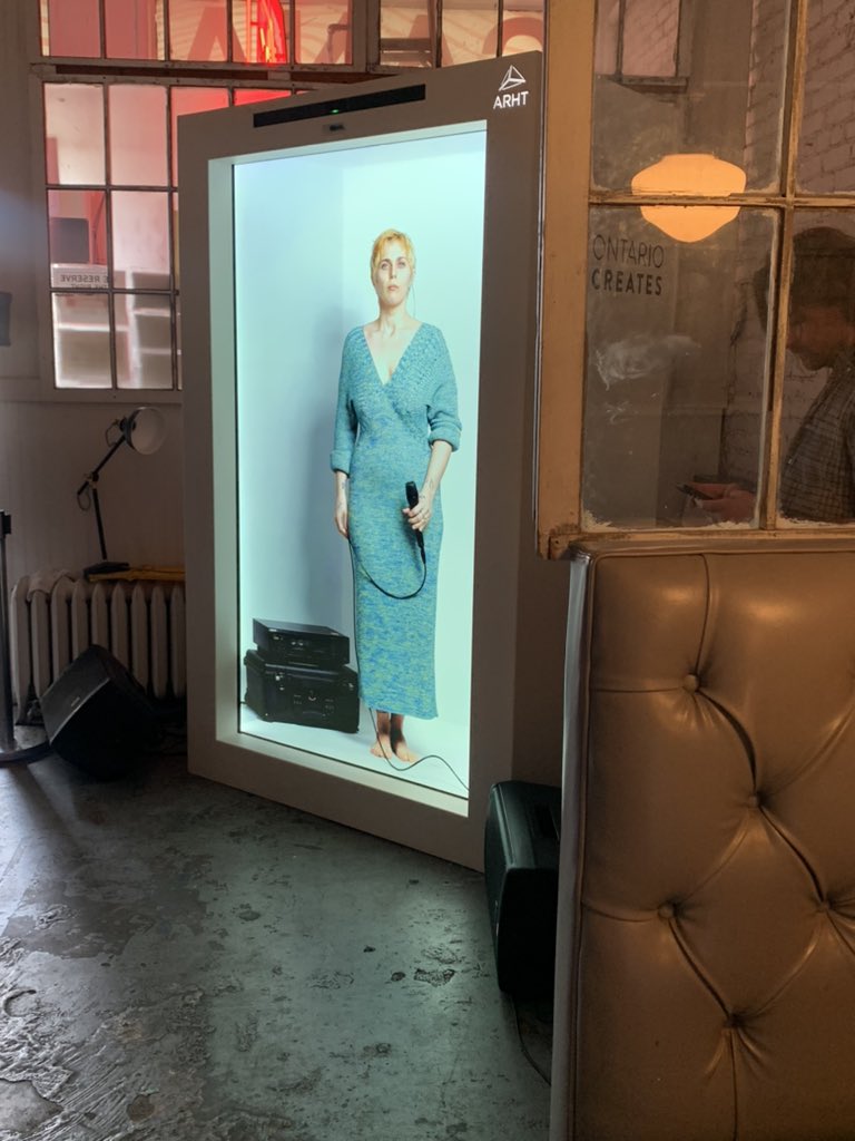 4AD_Official's tweet photo. U.S. Girls beaming in to SXSW from Toronto 🚀 https://t.co/10TxlERUyt