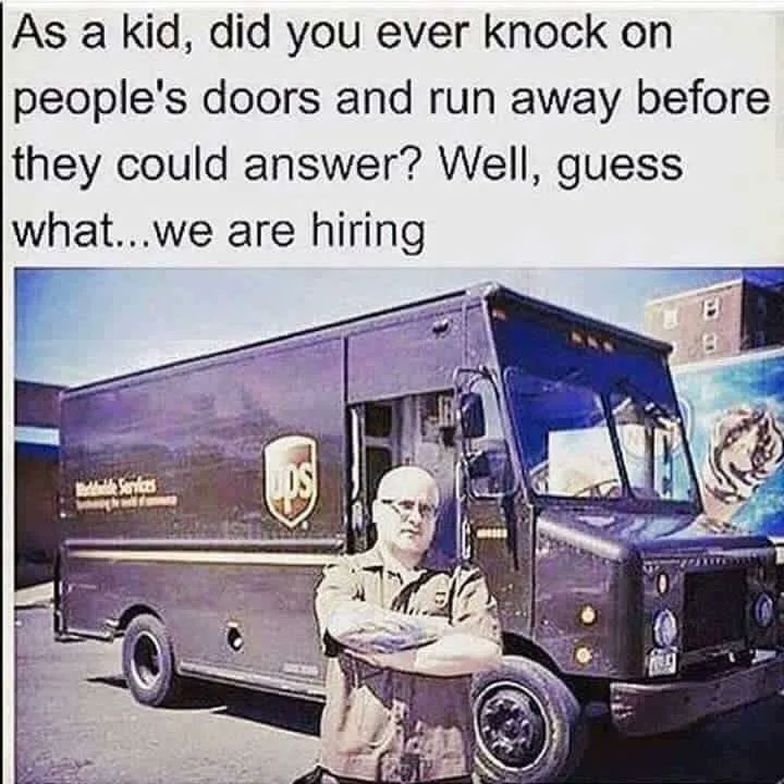 ApplicantManage's tweet photo. See . . . it might have been a #childhood dream of yours to be a delivery person and you did not even know it. So if you need to hire #delivery personnel or any other type of personnel, The Applicant Manager can help you do it! https://t.co/TUi2paSVeE #Hiring #HumanResources #HR https://t.co/yoSUHZcjgi