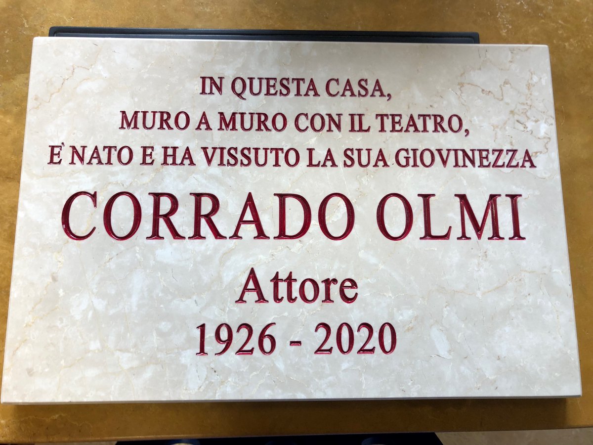 mauro torelli (@torellimauro) on Twitter photo <a href="/ComuneJesi/">Comune di Jesi</a> rende omaggio a Corrado Olmi, Nastro d'Argento nel 1999 e Cittadino Benemerito nel 2000. Al Maestro è dedicata una targa commemorativa collocata nella facciata della casa natale, adiacente al Teatro Pergolesi <a href="/JesiCultura/">Jesi Cultura</a> <a href="/fpsjesi/">FPS Jesi</a> <a href="/ComuneJesi/">Comune di Jesi</a> rende omaggio a Corrado Olmi, Nastro d'Argento nel 1999 e Cittadino Benemerito nel 2000. Al Maestro è dedicata una targa commemorativa collocata nella facciata della casa natale, adiacente al Teatro Pergolesi <a href="/JesiCultura/">Jesi Cultura</a> <a href="/fpsjesi/">FPS Jesi</a>
